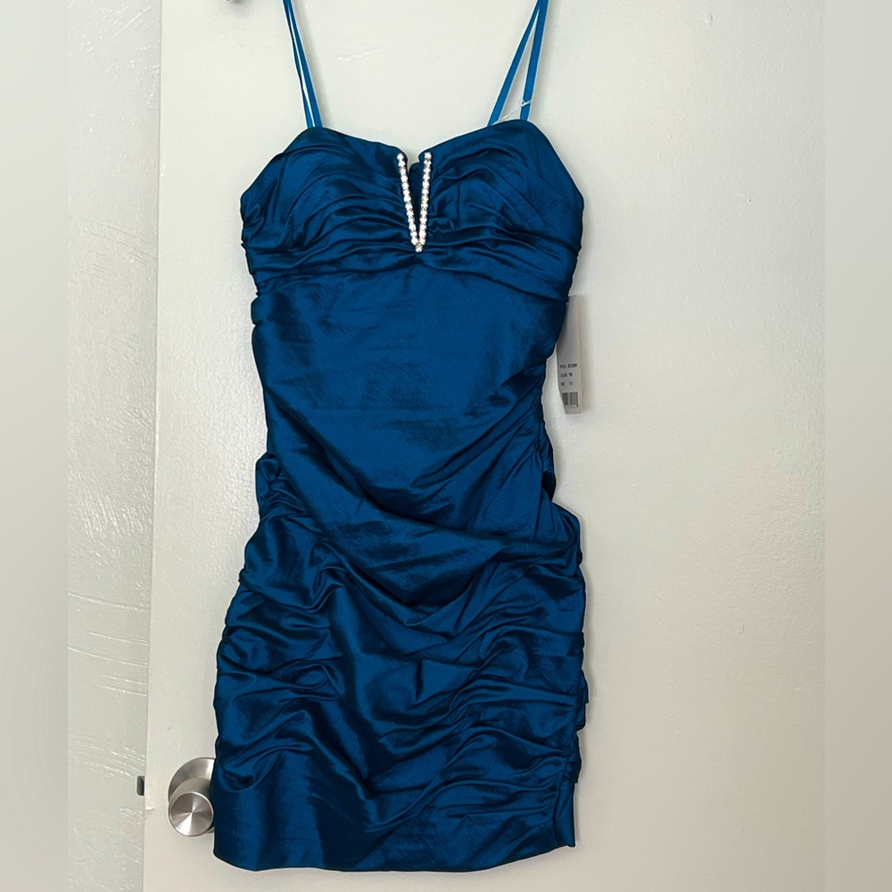 Beautiful blue Hailey Logan dress